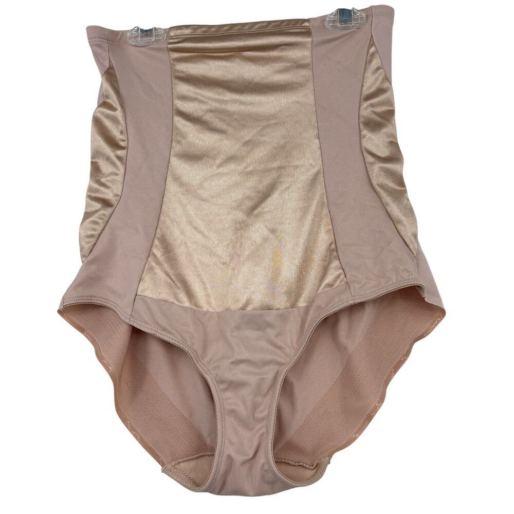 Cupid Shaper Brief High Waist Size 2XL Beige Firming Control Panty